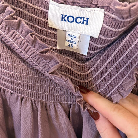 Purple Ruffled Skirt - Picture 2 of 3